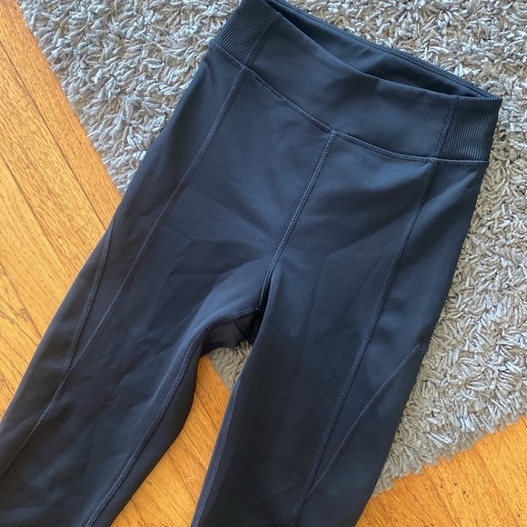 Ivy Park Black Stretch Leggings Size XXS - Picture 8 of 10